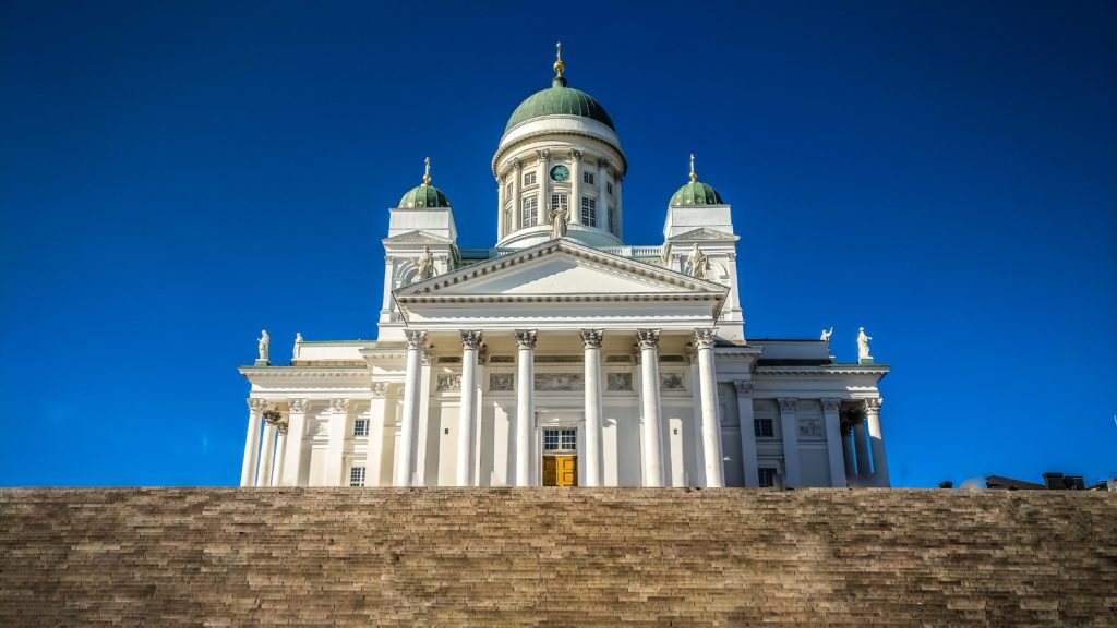 Catedral de Helsinki na Finlândia